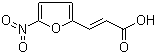 3-(5-Nitro-2-furyl)acrylic acid molecular structure (CAS 6281-23-8)