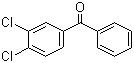 structure of CAS# 6284-79-3, 3,4-Dichlorobenzophenone