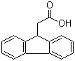 9-芴乙酸分子结构 (CAS 6284-80-6)