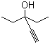 3-乙基-1-戊炔-3-醇分子结构 (CAS 6285-06-9)