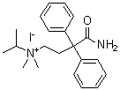 CAS # 6287-69-0, (3-Carbamoyl-3,3-diphenylpropyl)isopropyldimethylammonium iodide, NSC 11929