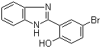 2-(2-苯并咪唑基)-4-溴苯酚分子结构 (CAS 62871-28-7)