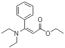 CAS # 6288-55-7, 3-(Diethylamino)-3-phenyl-2-propenoic acid ethyl ester, NSC 11443