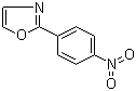 2-(4-硝基苯基)噁唑分子结构 (CAS 62882-08-0)