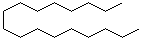 Heptadecane molecular structure (CAS 629-78-7)