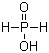 structure of CAS# 6303-21-5, Hypophosphorous acid