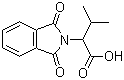 structure of CAS# 6306-54-3, 2-Phthalimido-3-methylbutanoic acid