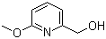 structure of CAS# 63071-12-5, (6-Methoxypyridin-2-yl)methanol
