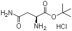 structure of CAS# 63094-81-5, tert-Butyl L-asparaginate hydrochloride