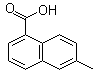 structure of CAS# 6315-19-1, 6-Methyl-1-naphthalenecarboxylic acid
