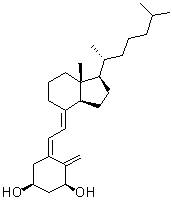 1beta-Hydroxy vitamin D3 molecular structure (CAS 63181-13-5)