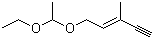 (3E)-5-(1-Ethoxyethoxy)-3-methyl-3-penten-1-yne molecular structure (CAS 63184-82-7)