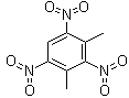 CAS # 632-92-8, 2,4-Dimethyl-1,3,5-trinitrobenzene, 1,3-Dimethyl-2,4,6-trinitrobenzene, 2,4,6-Trinitro-m-xylene, 2,4,6-Trinitro-m-xylene, 2,4,6-Trinitroxylene, NSC 36975, NSC 405215, TNX