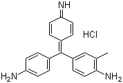 structure of CAS# 632-99-5, 碱性紫 14