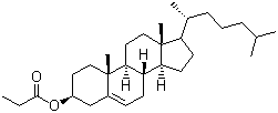 structure of CAS# 633-31-8, Cholesteryl propionate