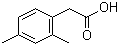 structure of CAS# 6331-04-0, 2,4-二甲基苯乙酸