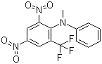 N-Methyl-2,4-dinitro-N-phenyl-6-(trifluoromethyl)aniline molecular structure (CAS 63333-32-4)