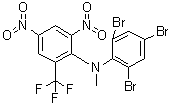 structure of CAS# 63333-35-7, Bromethalin