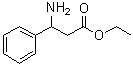 structure of CAS# 6335-76-8, 3-Amino-3-phenylpropanoic acid ethyl ester