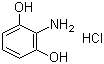 CAS 登录号：634-60-6, 2-氨基-1,3-苯二酚盐酸盐, 2-氨基间苯二酚盐酸盐