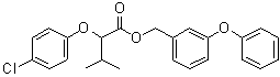 CAS # 63402-73-3, 2-(4-Chlorophenoxy)-3-methylbutanoic acid (3-phenoxyphenyl)methyl ester