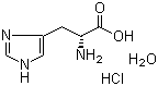 structure of CAS# 6341-24-8, D-Histidine hydrochloride monohydrate