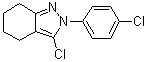 3-氯-2-(4-氯苯基)-4,5,6,7-四氢-2H-吲唑分子结构 (CAS 63418-93-9)