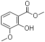 structure of CAS# 6342-70-7, Methyl 3-methoxysalicylate