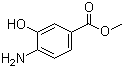 structure of CAS# 63435-16-5, Methyl 4-amino-3-hydroxybenzoate