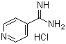 structure of CAS# 6345-27-3, Pyridine-4-carboximidamide hydrochloride