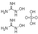 Hydroxyguanidine sulfate molecular structure (CAS 6345-29-5)