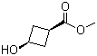 cis-Methyl 3-hydroxycyclobutanecarboxylate molecular structure (CAS 63485-50-7)
