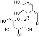 structure of CAS# 63492-69-3, Lithospermoside