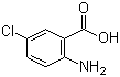 structure of CAS# 635-21-2, 2-Amino-5-chlorobenzoic acid