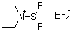 structure of CAS# 63517-29-3, N,N-Diethyl-S,S-difluoro-sulfiliminium tetrafluoroborate