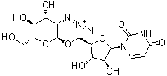CAS # 635293-07-1, 5'-O-(2-Azido-2-deoxy-alpha-D-mannopyranosyl)uridine