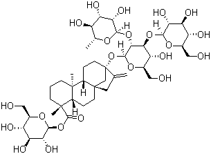Rebaudioside C molecular structure (CAS 63550-99-2)