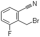 structure of CAS# 635723-84-1, 2-Bromomethyl-3-fluorobenzonitrile