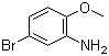 structure of CAS# 6358-77-6, 4-Bromo-2-aminoanisole