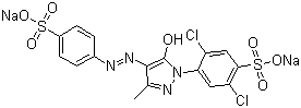 Acid Yellow 17 molecular structure (CAS 6359-98-4)