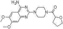 structure of CAS# 63590-64-7, Terazosin
