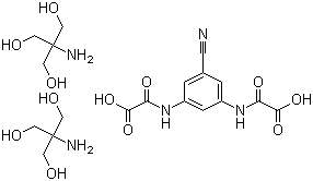 structure of CAS# 63610-09-3, Lodoxamide tromethamine