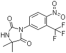 structure of CAS# 63612-50-0, Nilutamide
