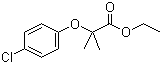 Clofibrate molecular structure (CAS 637-07-0)