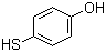 structure of CAS# 637-89-8, 4-Mercaptophenol