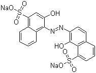 CAS # 6370-08-7, Acid Blue 158, Disodium 3-hydroxy-4-[(1-hydroxy-8-sulpho-2-naphthyl)azo]naphthalene-1-sulphonate