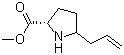 5-(2-Propen-1-yl)-L-prolinemethyl ester molecular structure (CAS 637355-27-2)