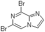 6,8-Dibromoimidazo[1,2-a]pyrazine molecular structure (CAS 63744-22-9)
