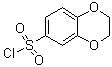 structure of CAS# 63758-12-3, 1,4-Benzodioxane-6-sulfonyl chloride