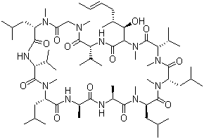 structure of CAS# 63775-96-2, Cyclosporin D
